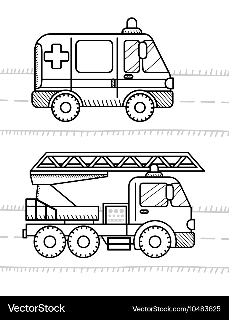 35 Printable Coloring Book Car 3