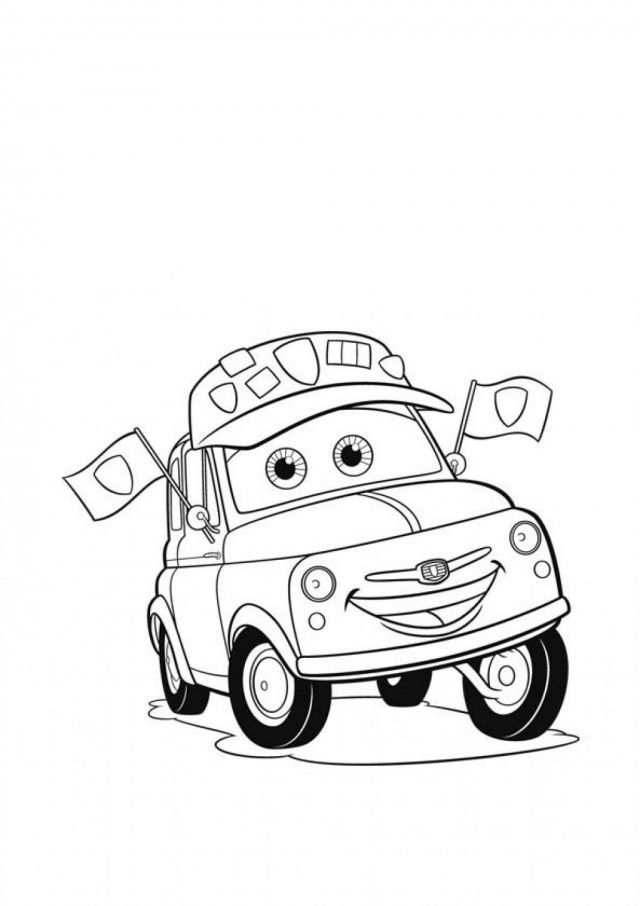 35 Printable Coloring Book Car 35