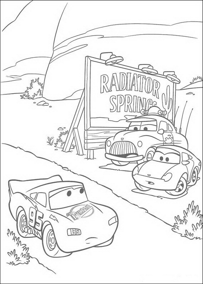 35 Printable Coloring Book Car 4