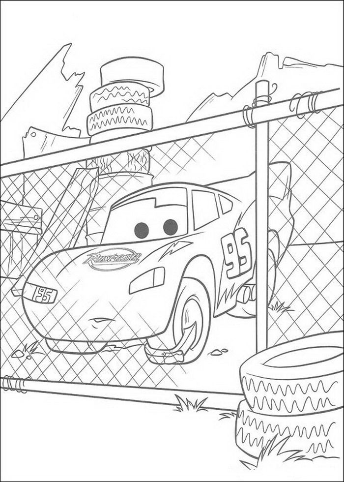 35 Printable Coloring Book Car 7