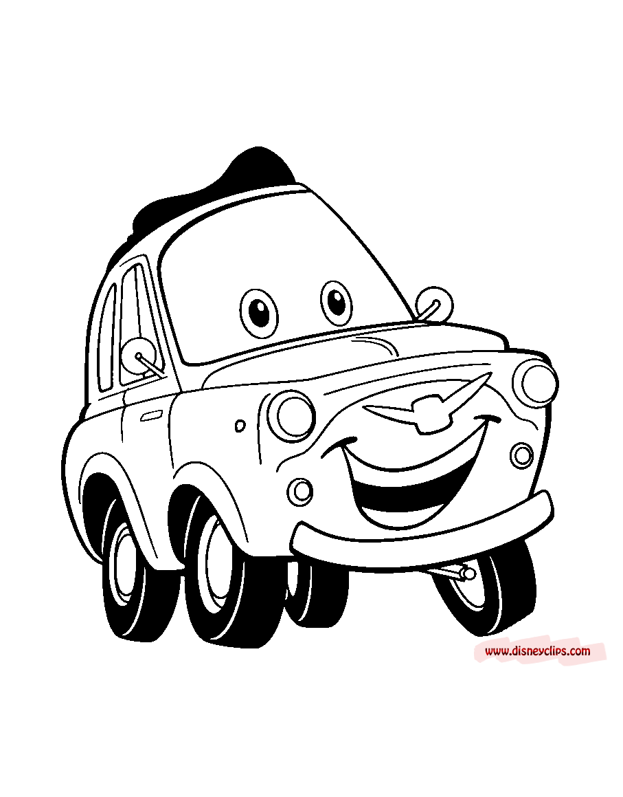 35 Printable Coloring Book Car 8