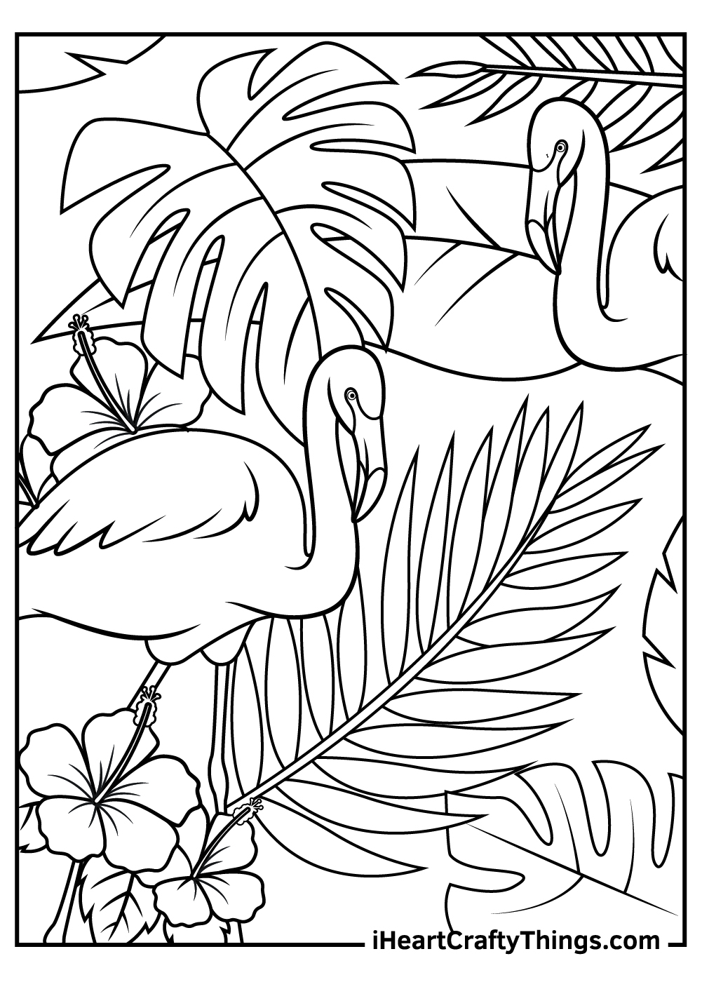 Save 60 Coloring Page Flamingo Ideas 1