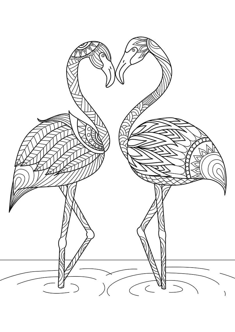 Save 60 Coloring Page Flamingo Ideas 25