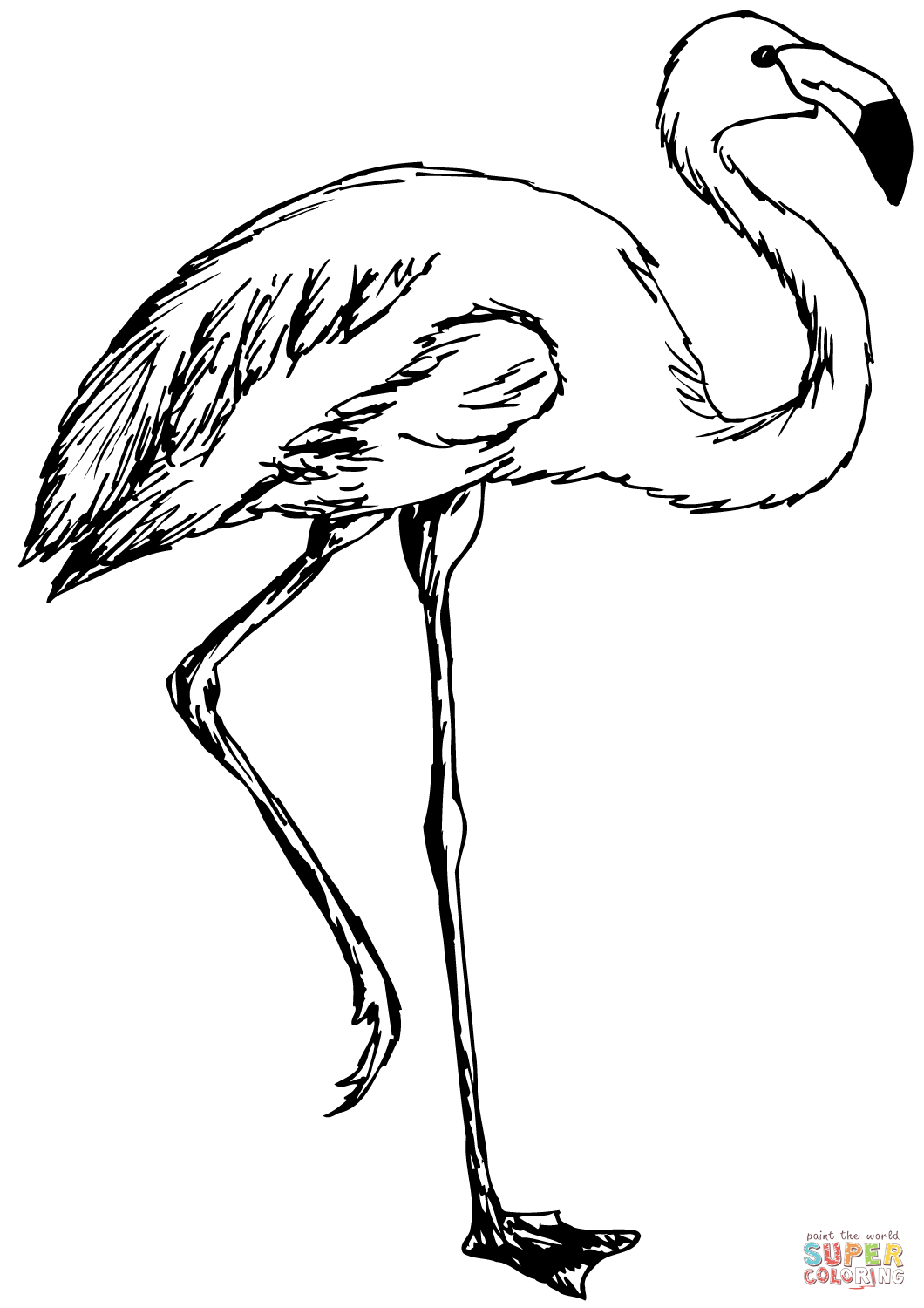 Save 60 Coloring Page Flamingo Ideas 26