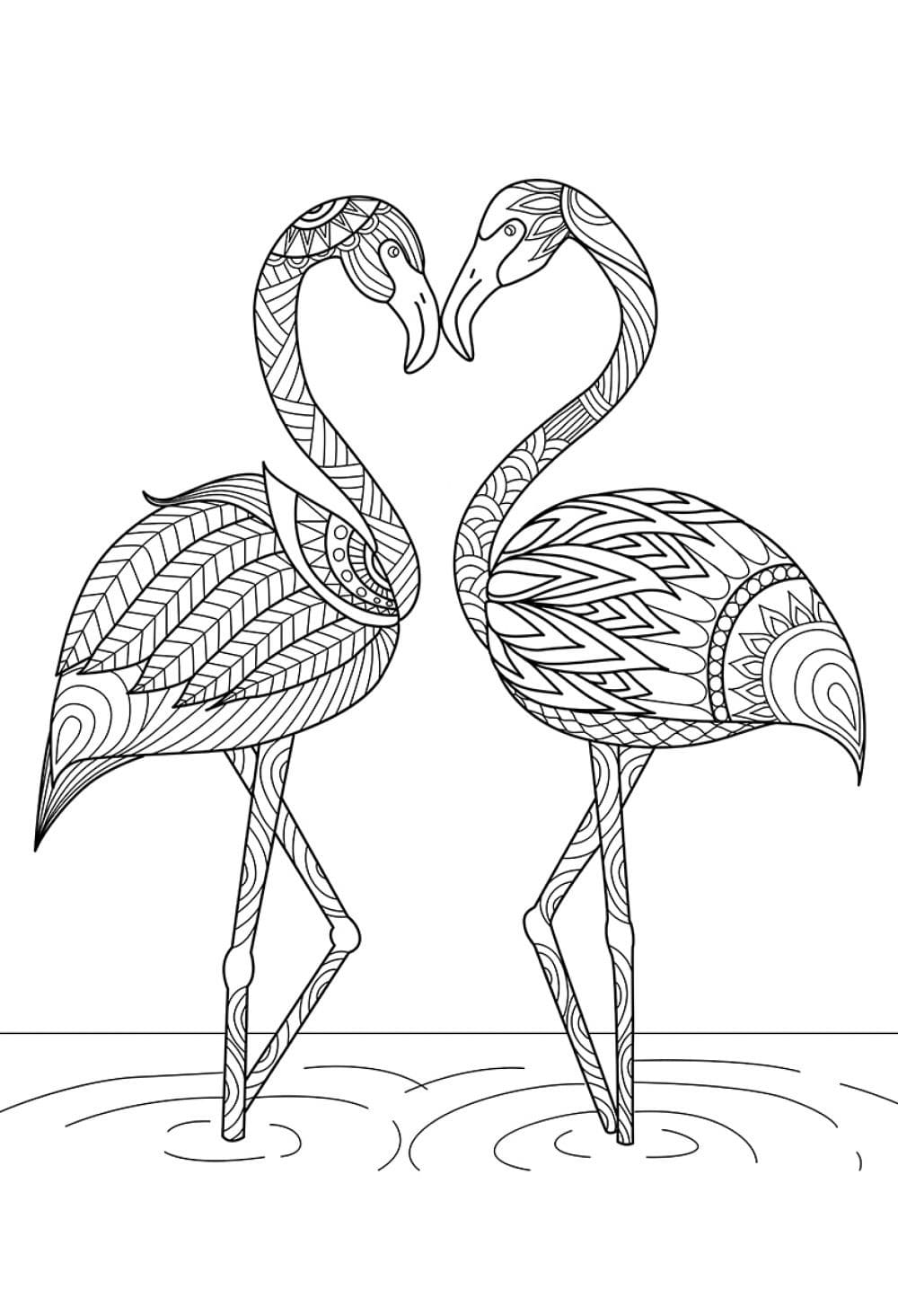 Save 60 Coloring Page Flamingo Ideas 29