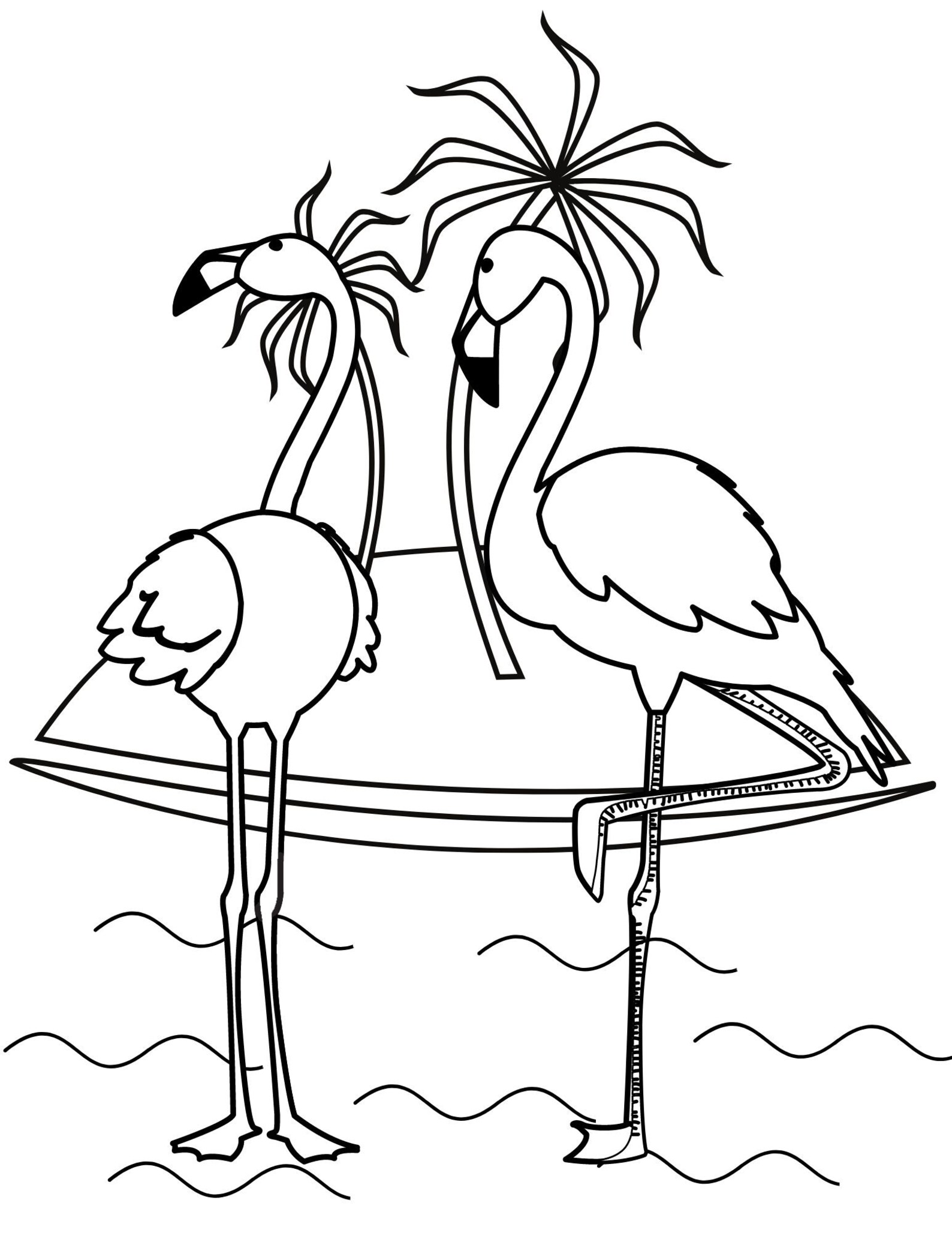 Save 60 Coloring Page Flamingo Ideas 30