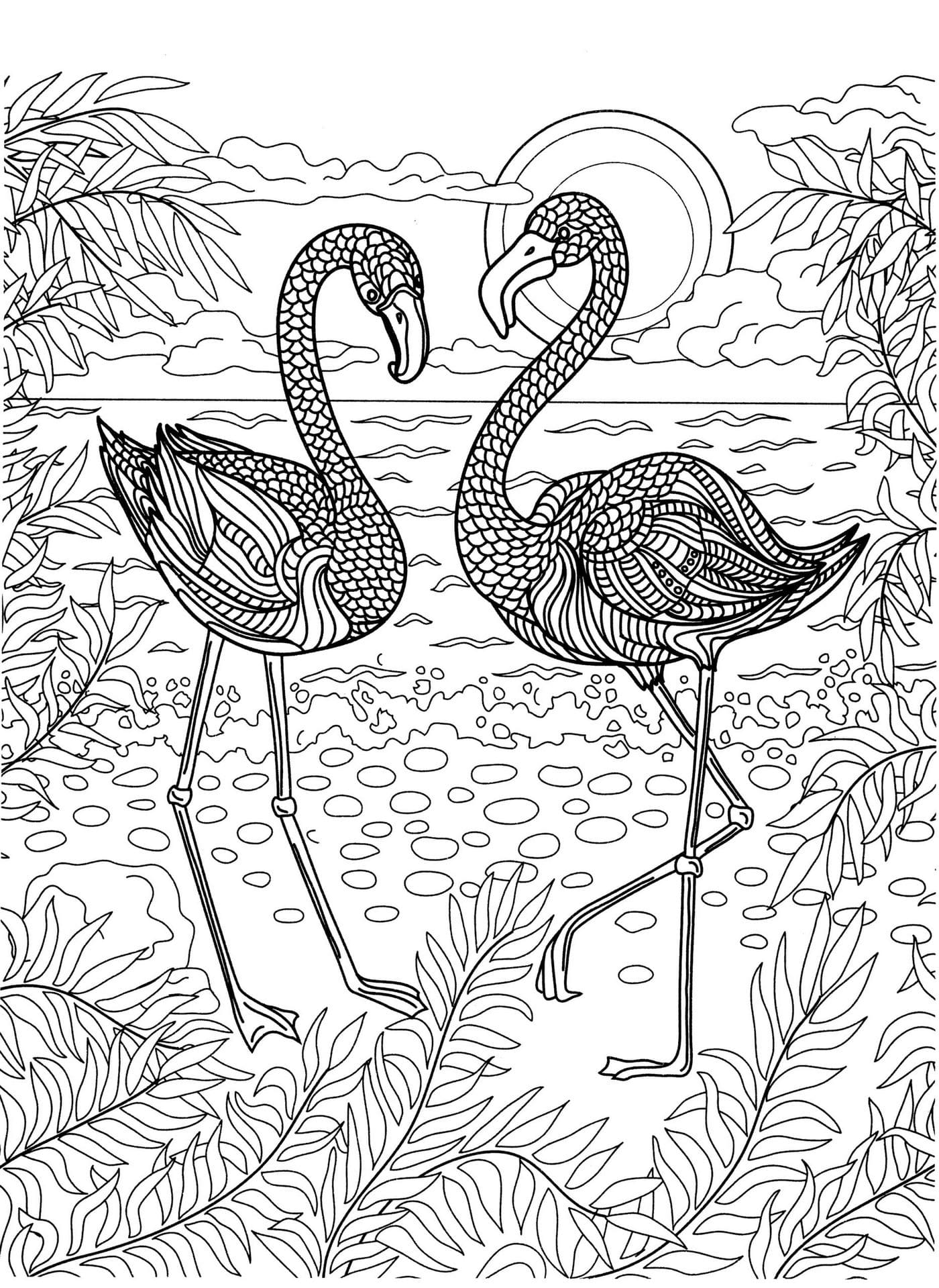 Save 60 Coloring Page Flamingo Ideas 39