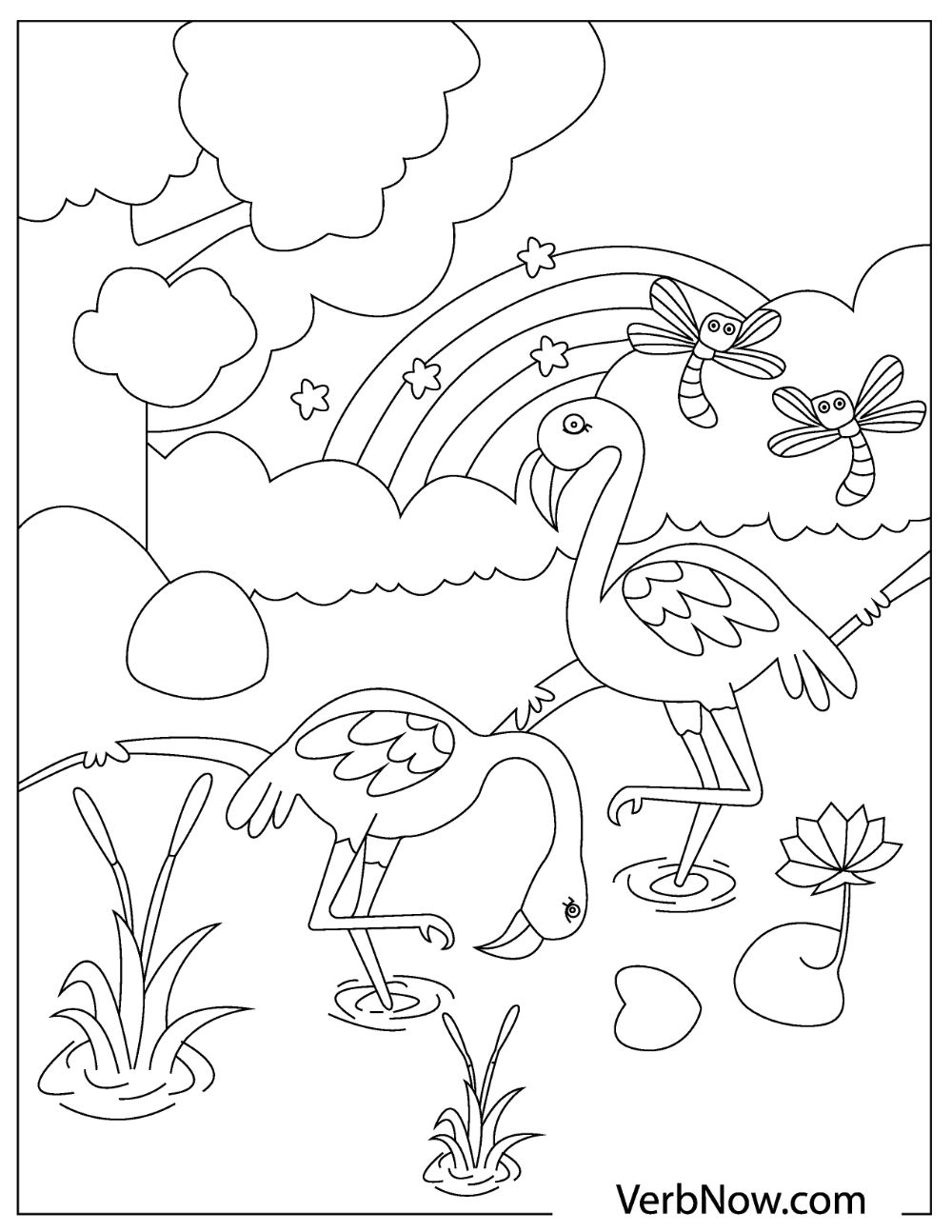 Save 60 Coloring Page Flamingo Ideas 4