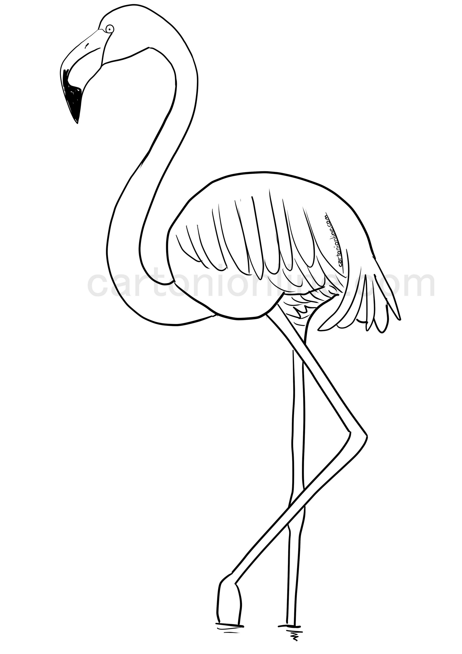 Save 60 Coloring Page Flamingo Ideas 47