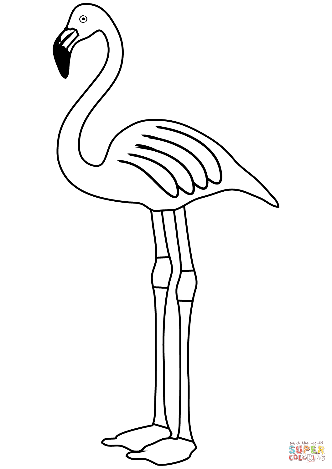 Save 60 Coloring Page Flamingo Ideas 48