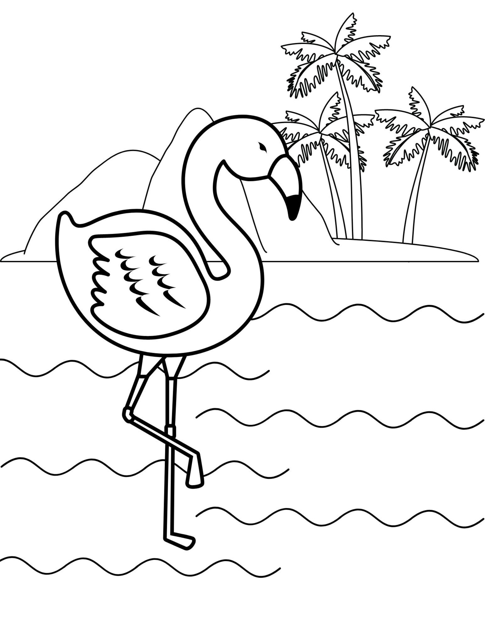 Save 60 Coloring Page Flamingo Ideas 56