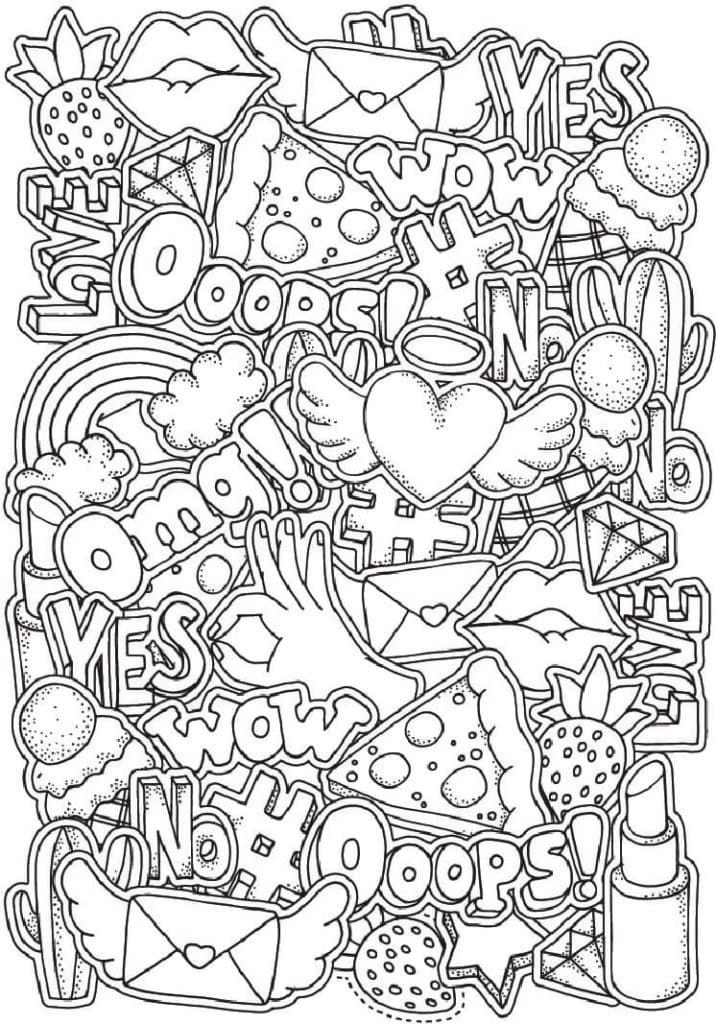 Save 60 Simple Coloring Pages Aesthetic Summer Ideas 36