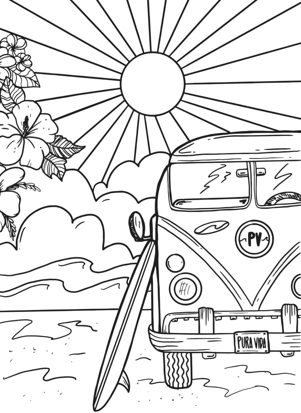 Save 60 Simple Coloring Pages Aesthetic Summer Ideas 51