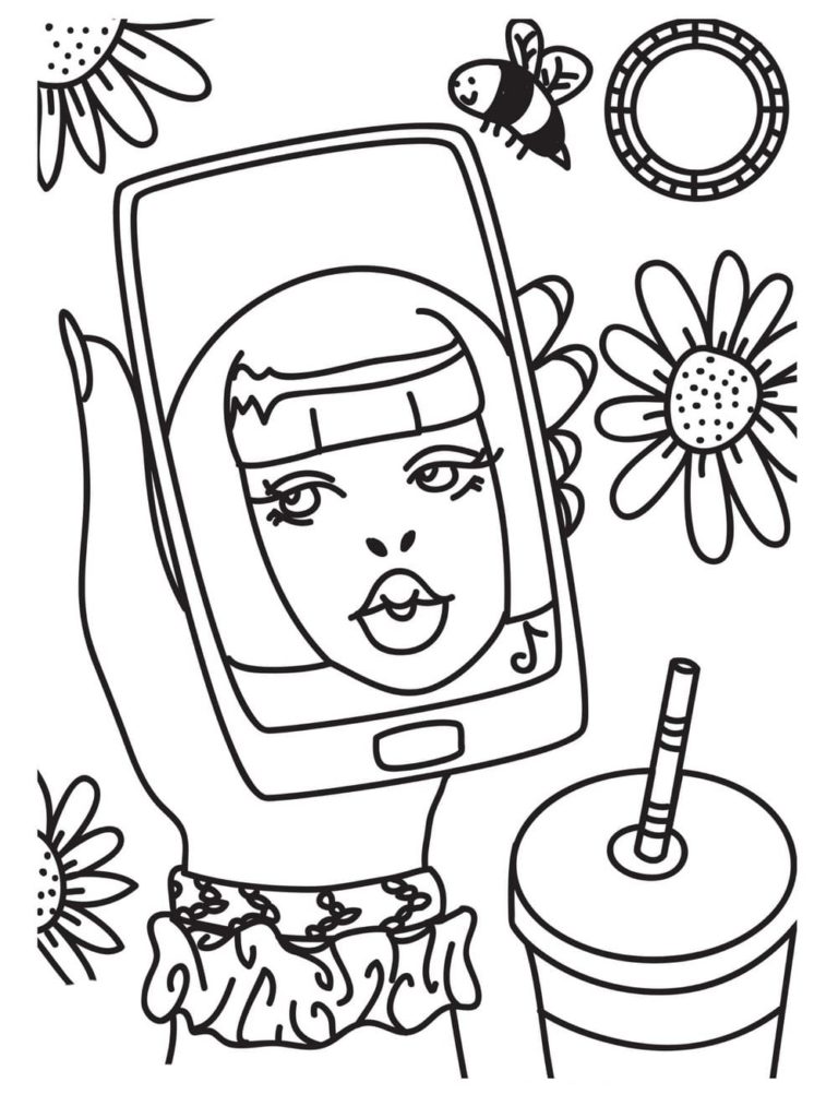 Save 60 Simple Coloring Pages Aesthetic Summer Ideas 54