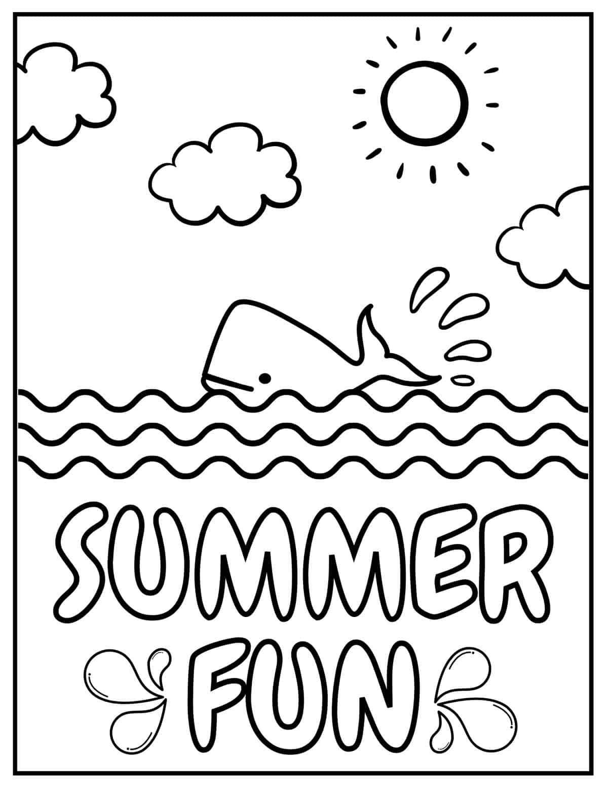 Save 60 Simple Coloring Pages Aesthetic Summer Ideas 57